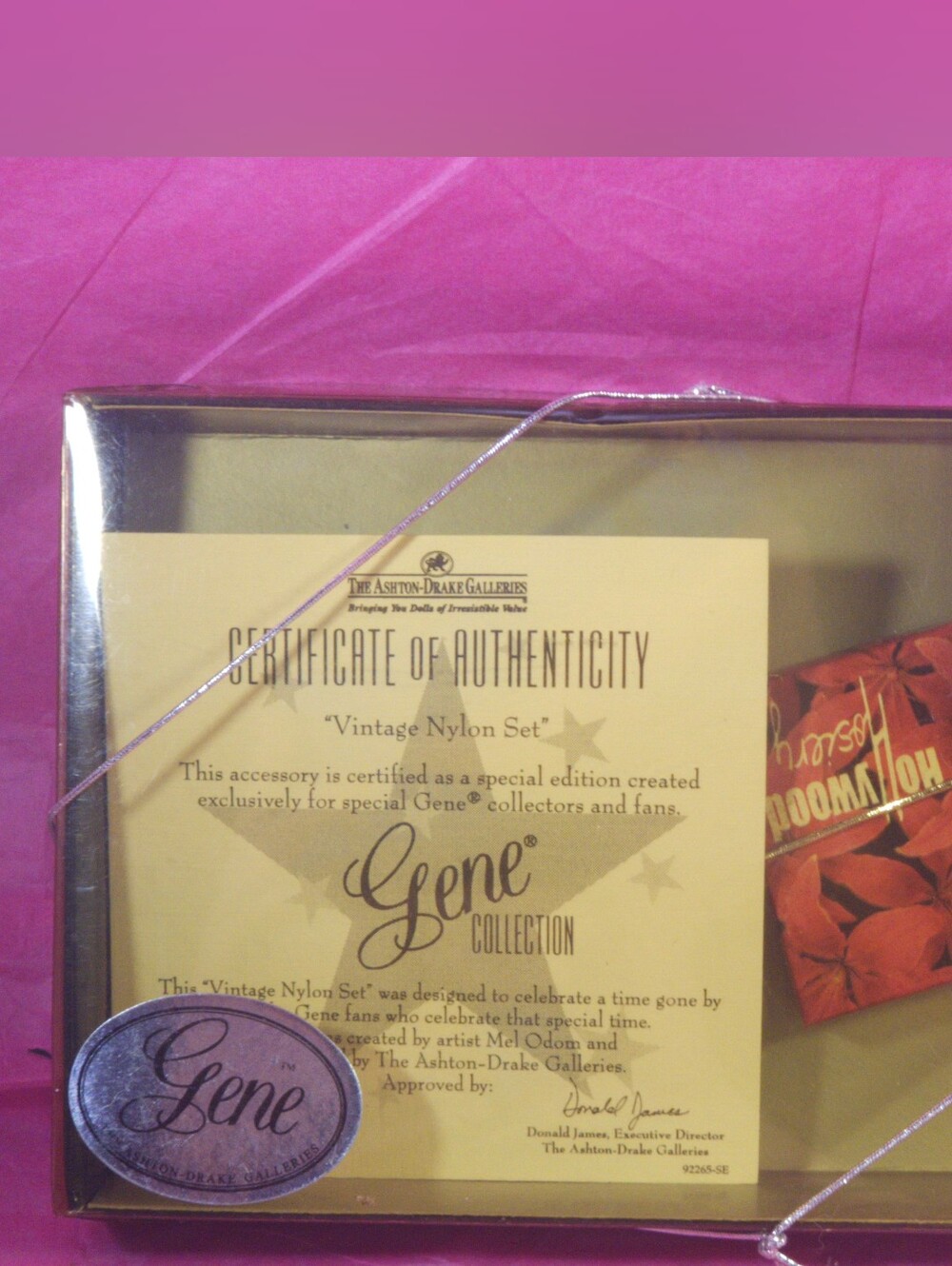 NRFB 2000 Vintage "Vintage Nylon Set" 5th Anniversary Gene Collection #92265-SE